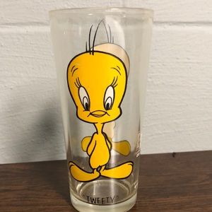 Tweety Bird glass